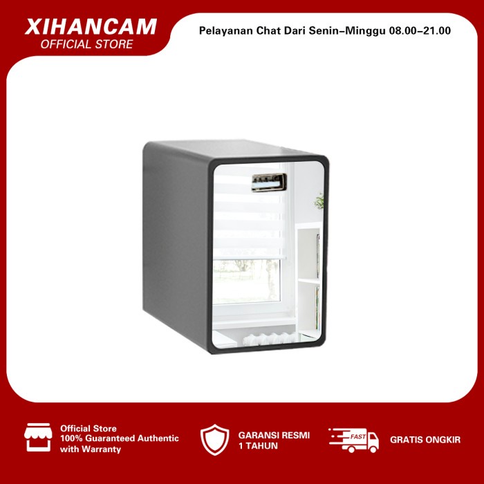 Mabel XIHANCAM Spy Camera Cctv Mini Wifi 3MP Hidden Camera Spy Cam Charger - 5MP, Tidak