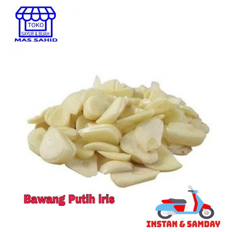 

INSTAN Bawang Putih Iris Serut 250 Gram