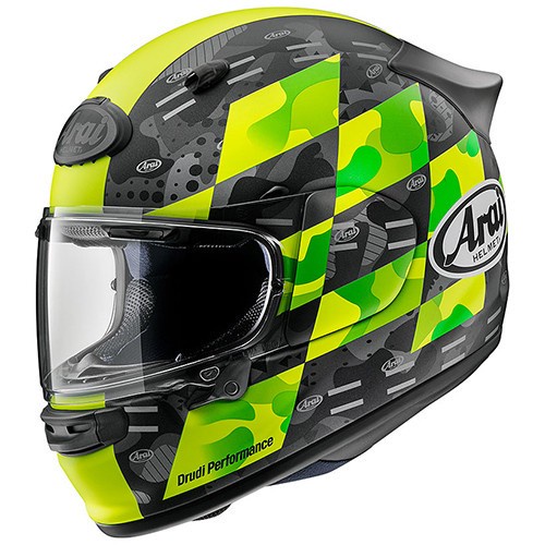 Arai Astro GX Checker Yellow