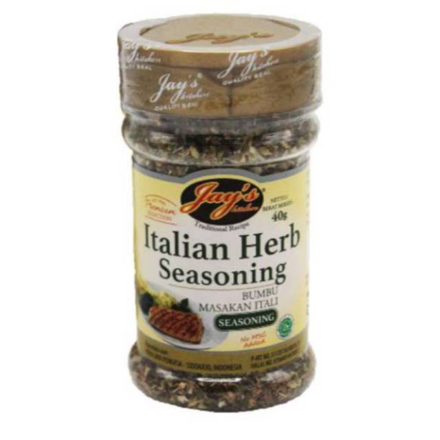 

Jays / Jay's Italian Herb Seasoning / Bumbu Masakan Itali