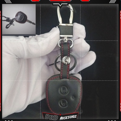 GANTUNGAN KUNCI SARUNG KULIT REMOTE MOBIL TOYOTA GRAND NEW AVANZA
