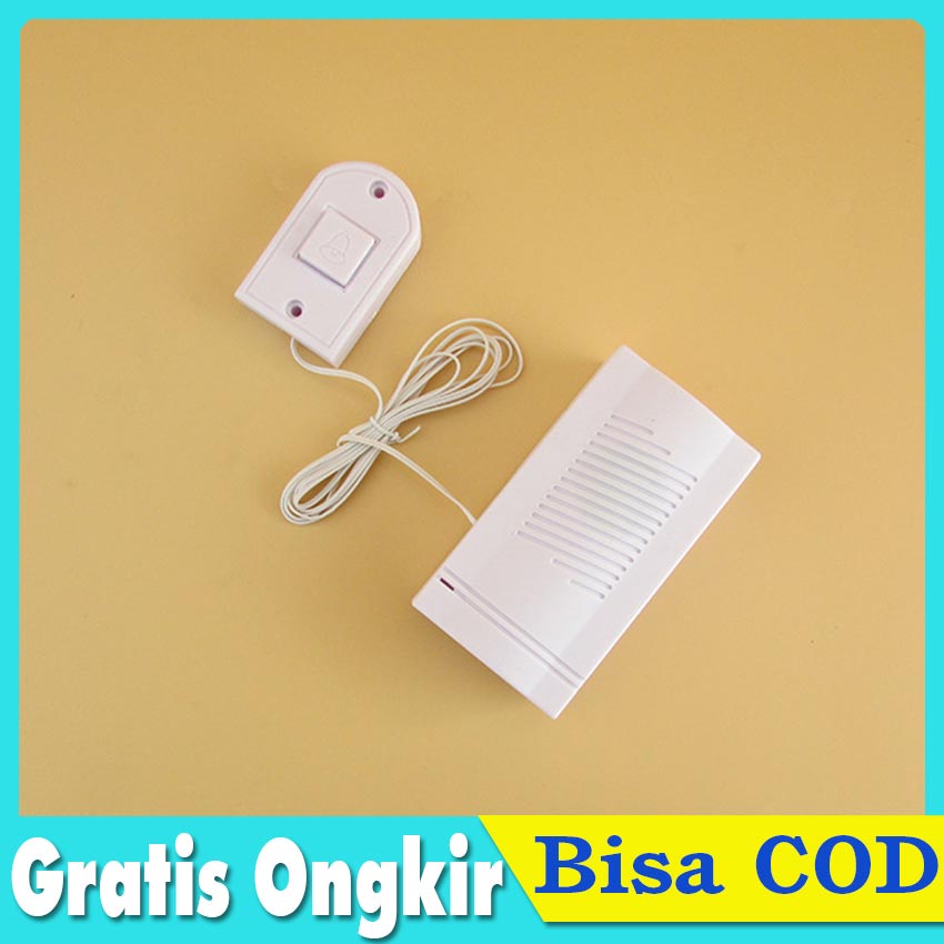 Door Bell Assalamualaikum Bel Pintu Rumah Kabel