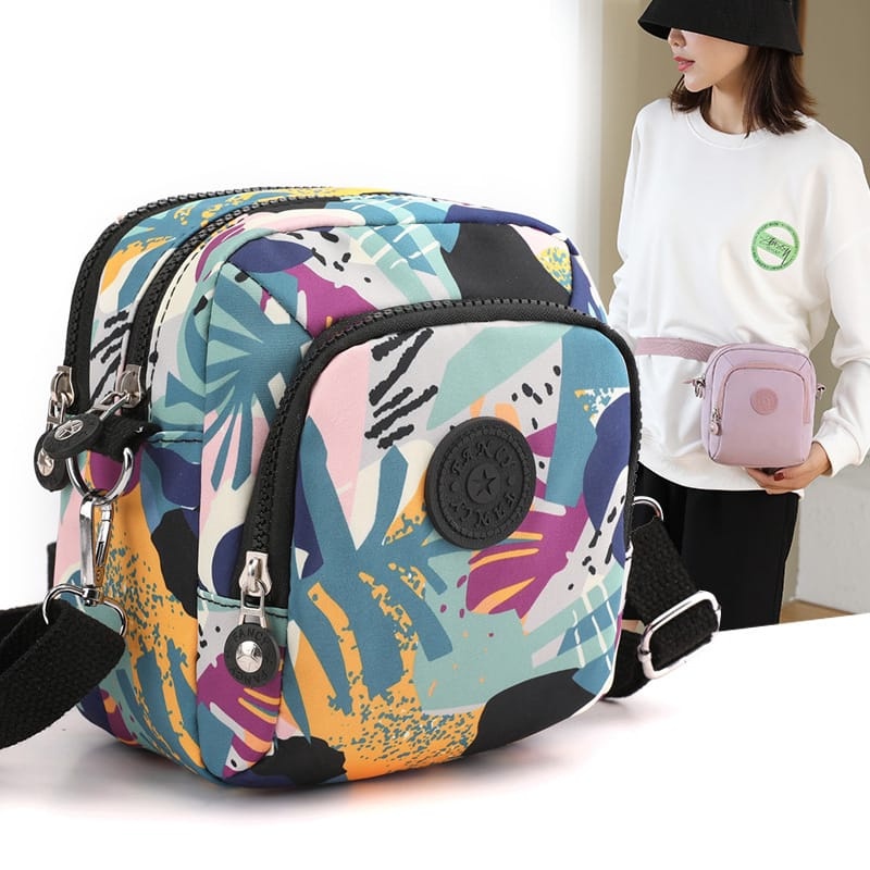 Tas Selempang Nilon Tas wanita Import