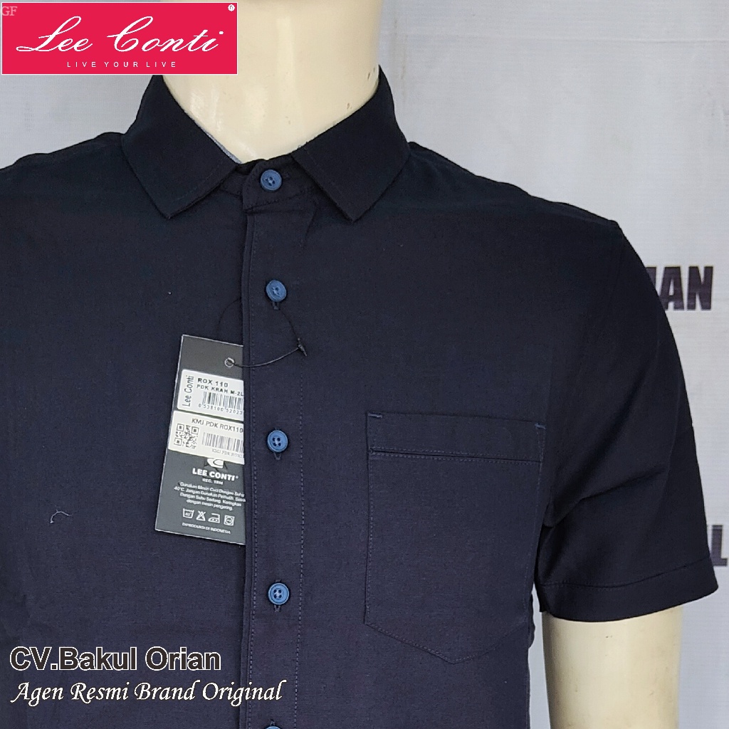 Promo Kemeja LeeConti Baju Cowok Lee Conti Original Termurah 2 GF