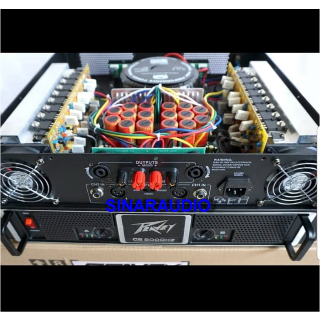 POWER AMPLIFIER PEAVEY CS 8000HZ