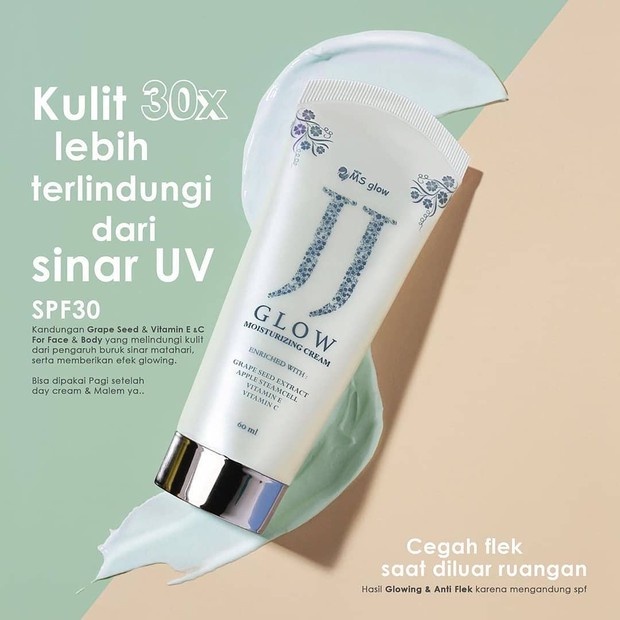 MsGlow JJ GLOW Moisturizing Cream SPF 30 Ms Glow 60ml | A.26