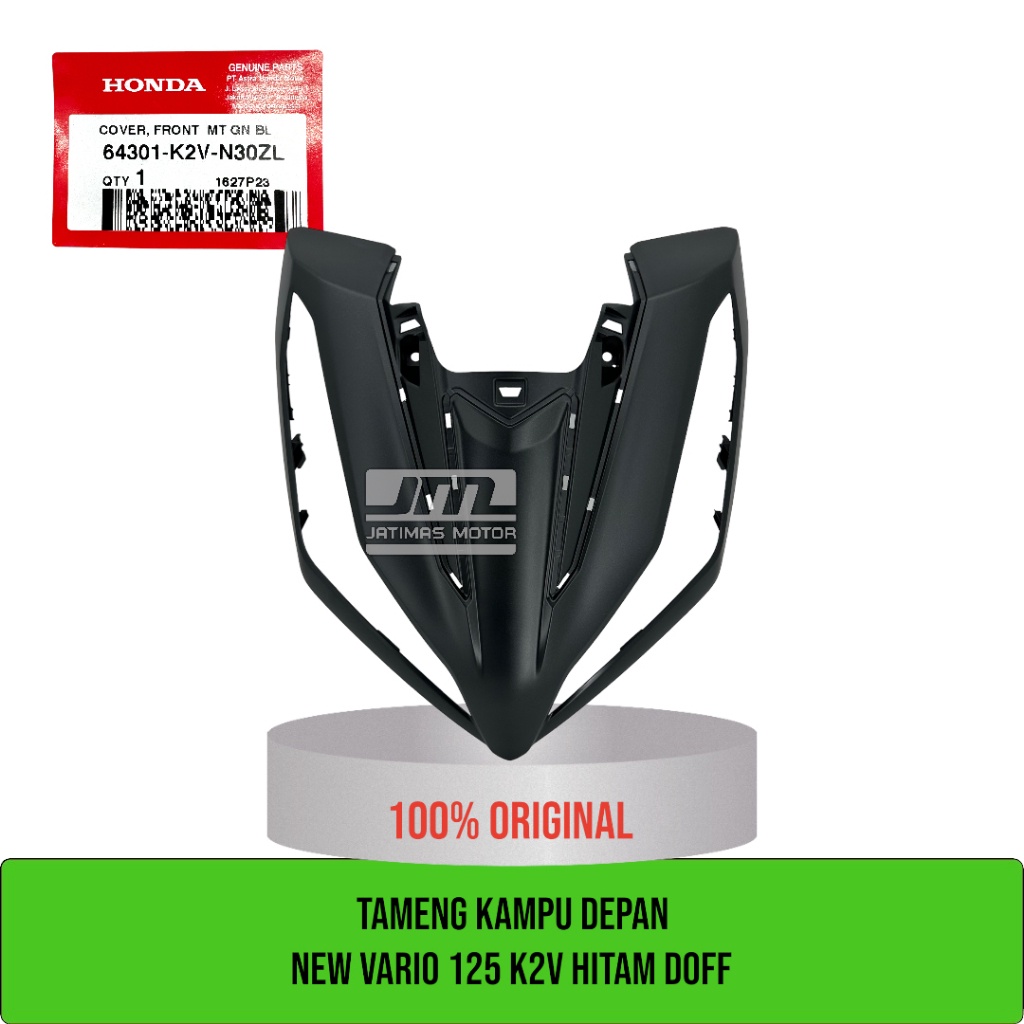 Cover tameng lampu depan new vario 125 K2V hitam doff 64301-K2V-N30ZL