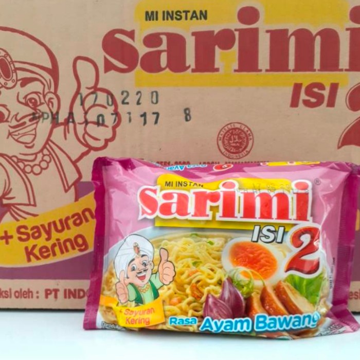 

Sarimi Isi 2 AYAM BAWANG 1 Dus isi 24 I MIE INSTAN SARIMI MAKANAN INSTAN