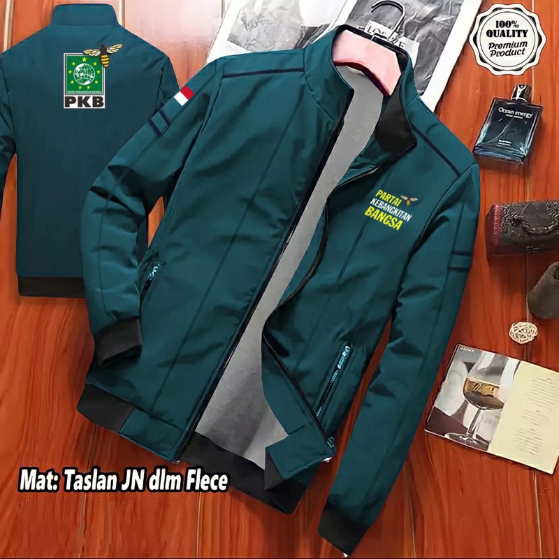 JAKET PARTAI PKB JAKET CUSTOM SABLON jaket custom sablon satuan