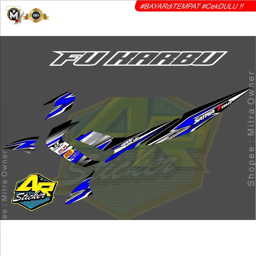 Striping satria fu Barong / Striping satria Barong /Striping Satria Fu lama / Striping Satria Fu Sti