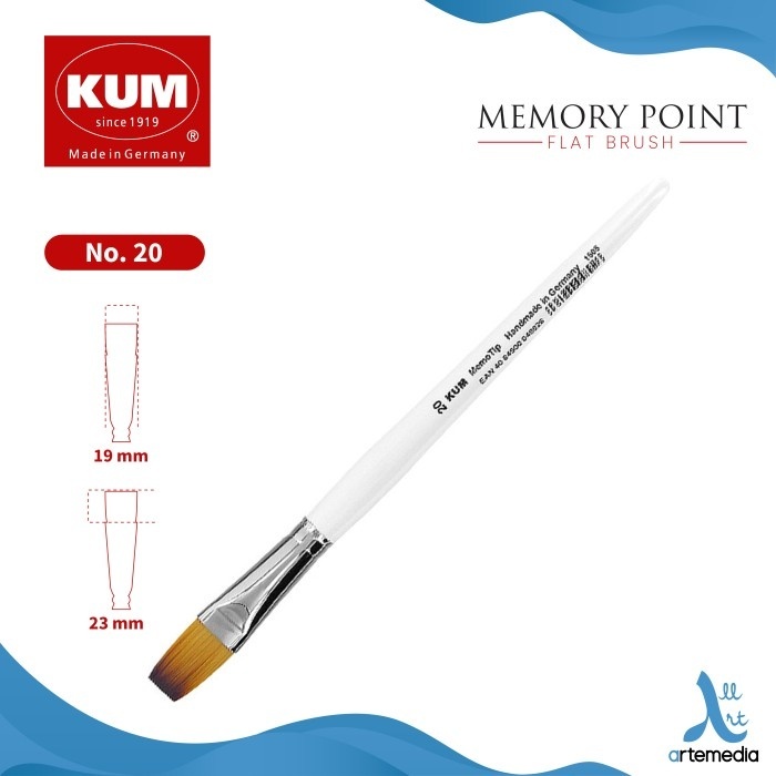 

Gramedia Jambi - KUM SCHOOL & ART #20 FLAT BRUSH