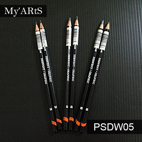 

Derwent Graphic Pencil Satuan Pensil Grafit Lukis Hitam Myarts