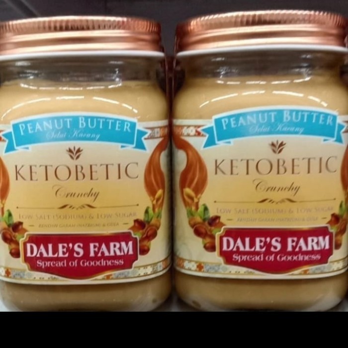 

dale's farm peanut butter crunchy 250gr selai jam spread
