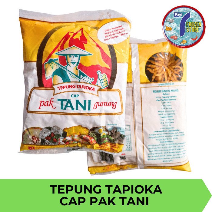 

Tepung Tapioka Cap Pak Tani Gunung Agung