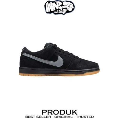 Sepatu Sneakers  Nike SB Dunk Low Pro Fog Black Grey Gum 100% Original BNIB
