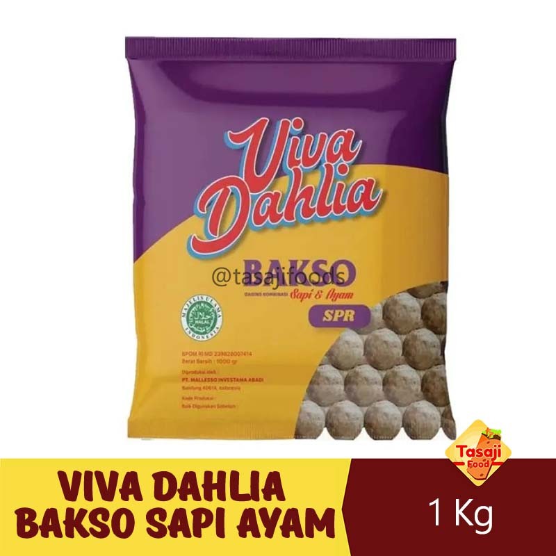 

Viva Dahlia Bakso Sapi dan Ayam SPR 1 Kg Baso