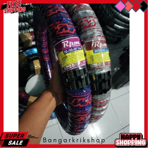 TERBARU Ban Motor Matic Semi Trail Ukrn 80/90 & 90/90 Ring14