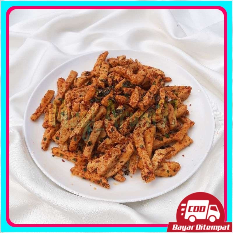 

1kg basreng stik viral pedas daun jeruk