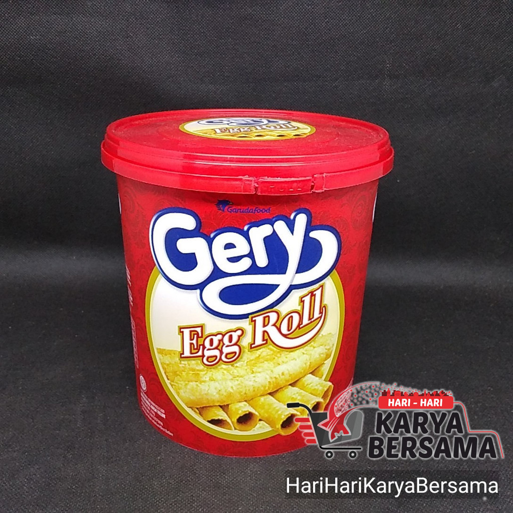 

MAKANAN RINGAN GARUDA FOOD GERY EGG ROLL WAFER STICK 210GR