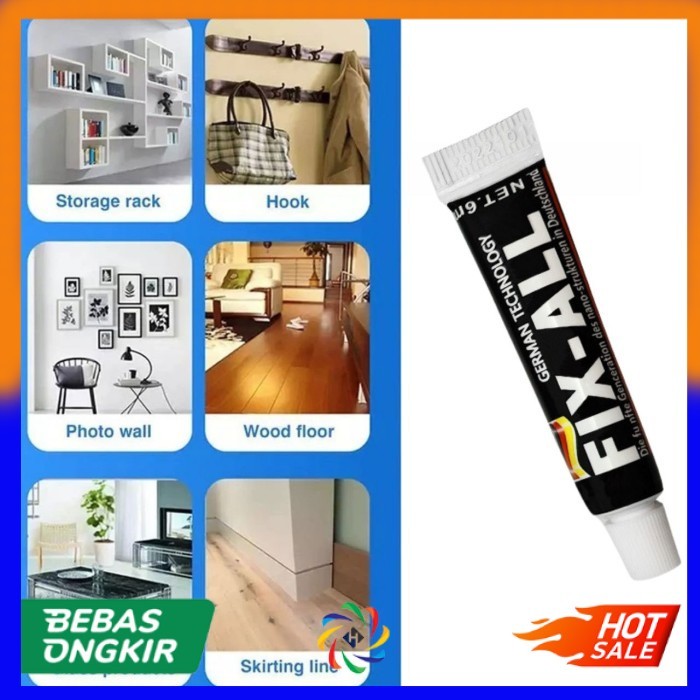 

Lem Perekat Serbaguna Super Kuat Strong Adhesive 6ml