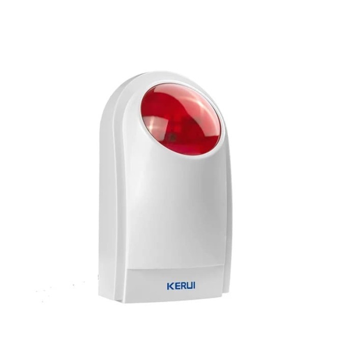 

Kerui J008 Wireless Siren Outdoor Indoor Wateroof Alarm