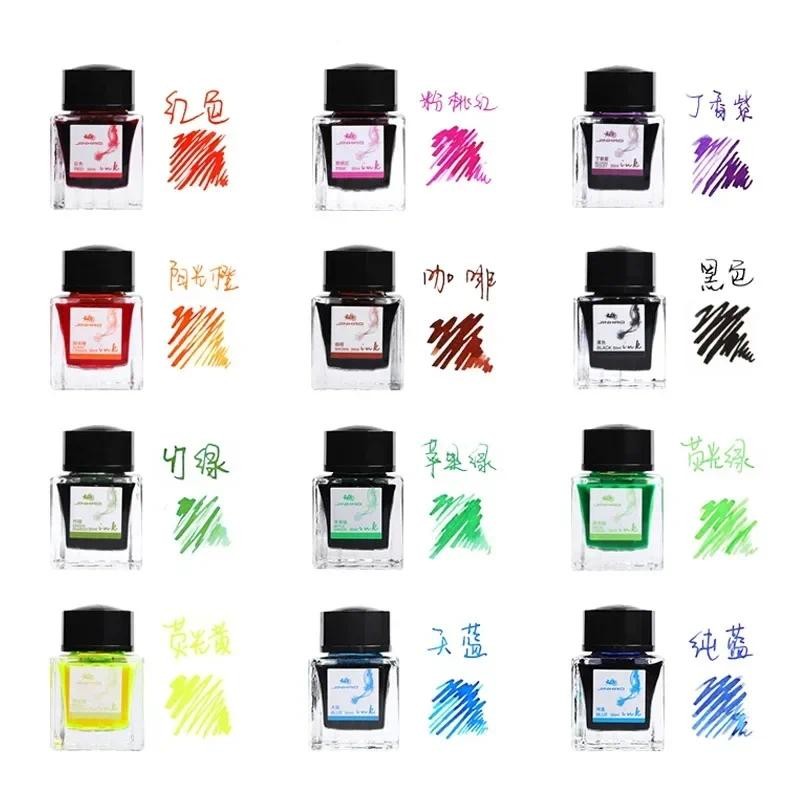 

JINHAO 30ml Fountain Pen Ink Cartridge Refill Glass Bottled Pens Ink Fountain Pen Chinese Ink Office School Supplies Stationery
