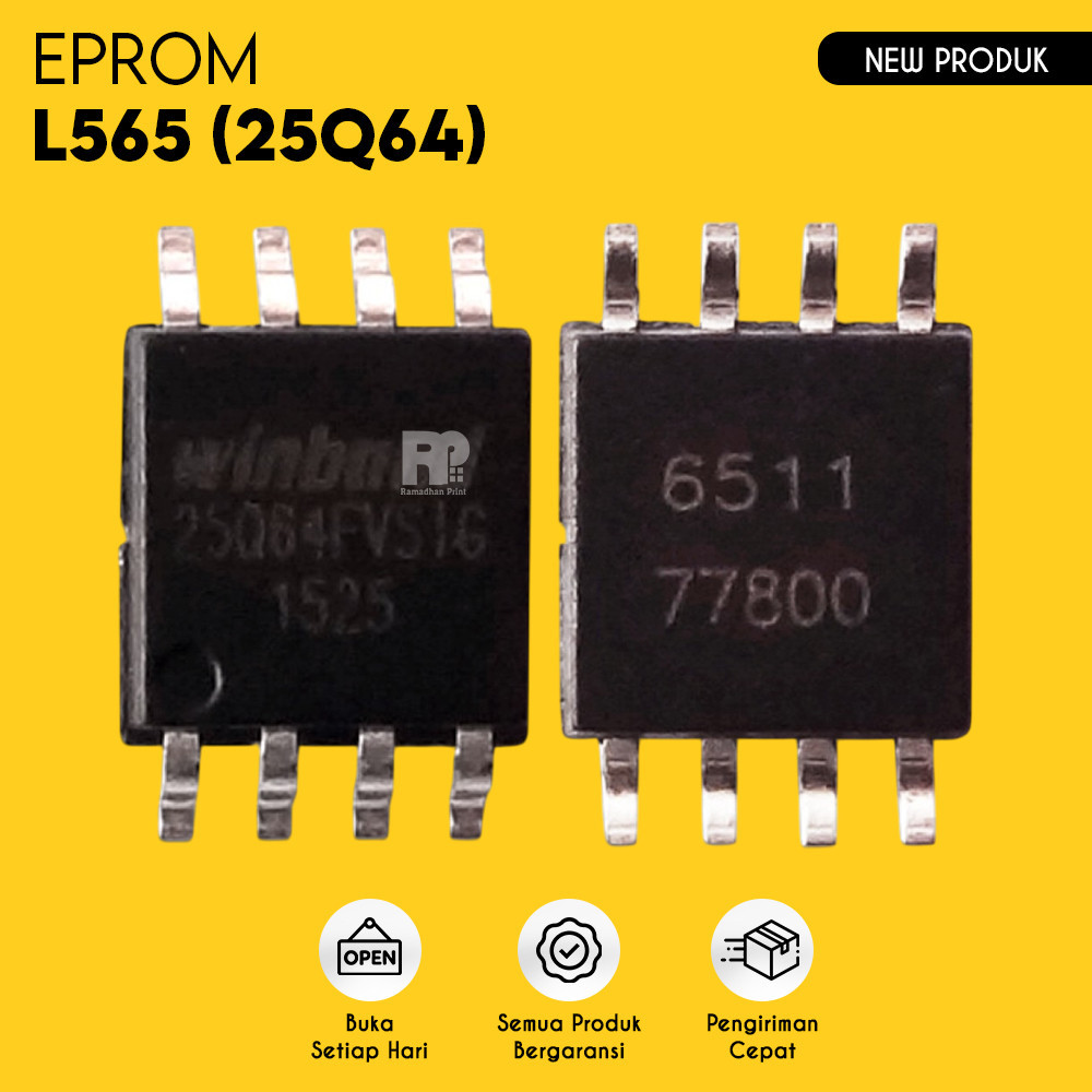 IC Eeprom Reset L565 IC Eprom L565 Resetter Printer L565 IC Counter L565 New