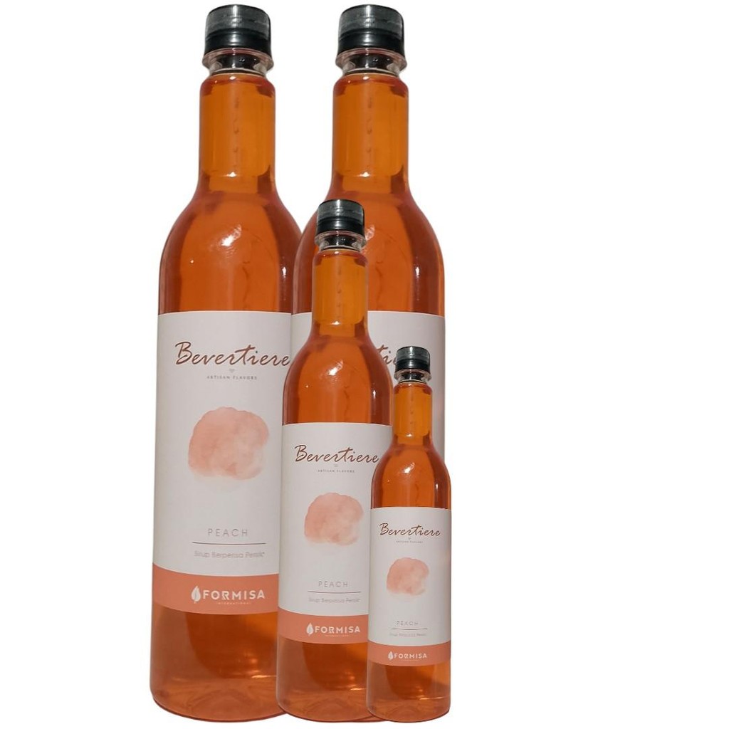 

Sirup Peach Bevertiere 800ml Botol plastik