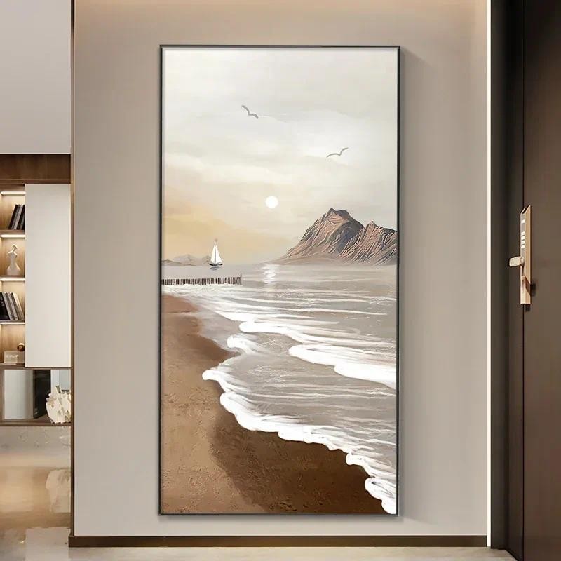 

4466051 Digital oil painting living room decorative painting sofa background wall hanging painting