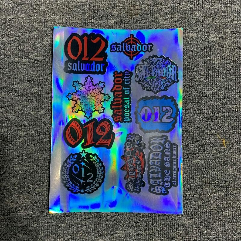 

Stiker Hologram // Biasa Isi 10 Pcs - Stiker Salvador - Stiker Anti Air By Break Rules