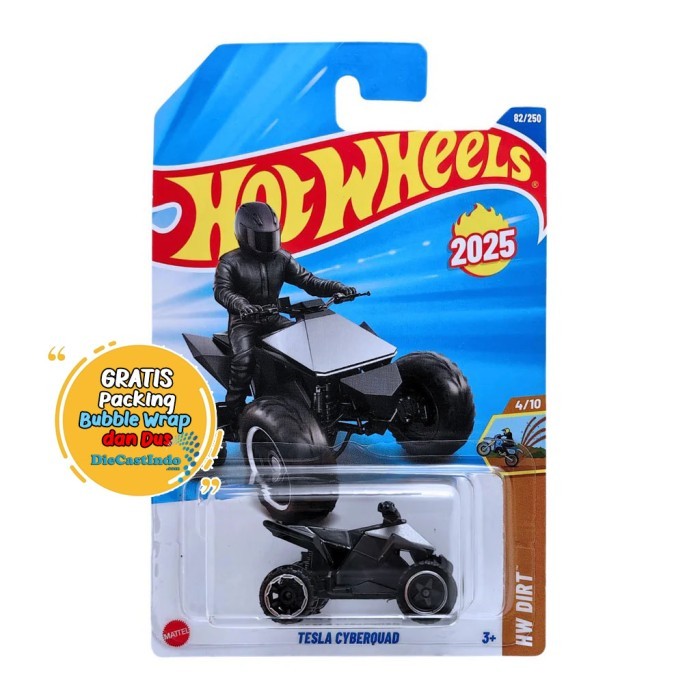 Hot Wheels / HotWheels Lot D 2025 Tesla Cyberquad