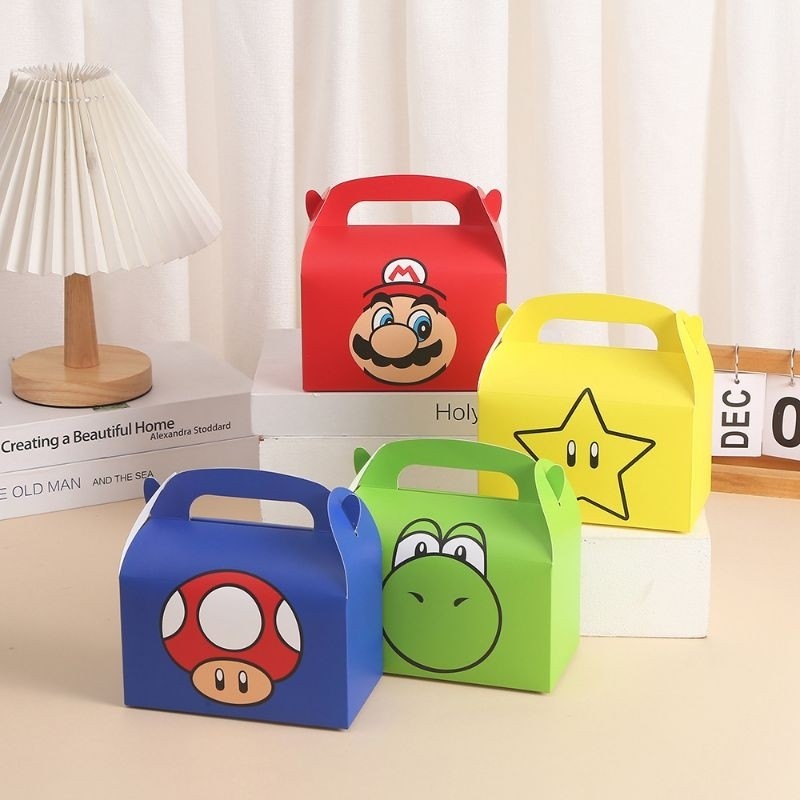 

BOX SUPER MARIO KADO SNACK SOUVENIR KOTAK ULANG TAHUN