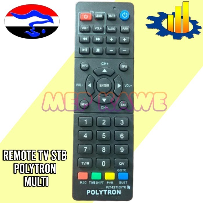 REMOTE TV STB POLYTRON MULTI