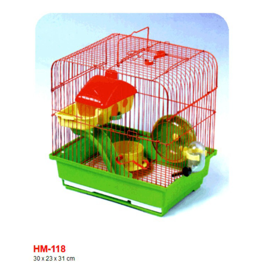 Kandang Hamster Kecil Octagon HM-118 Rumah Hamster Cage Marmut Hewan Pengerat