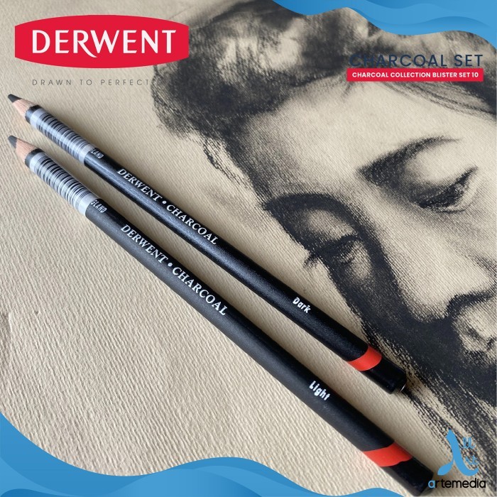 

Pensil Arang Derwent Charcoal Collection 10 Blister Set