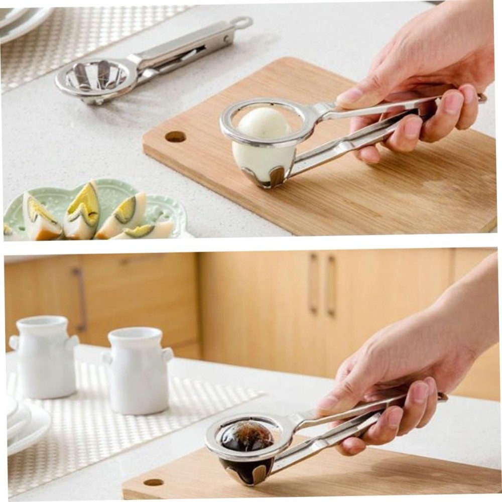 Egg Cutter 304 Stainless Steel Preserved Eggs Splitter Century Egg Splitter Egg Splitter Kitchen Too