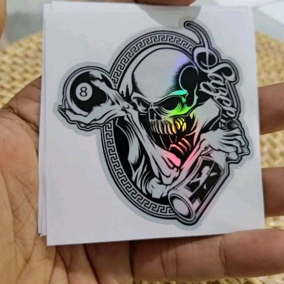

sticker tengkorak murah