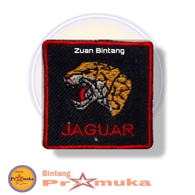 Bordir BET REGU PRAMUKA PUTRA BORDIR / BET REGU PRAMUKA NAMA HEWAN bordir