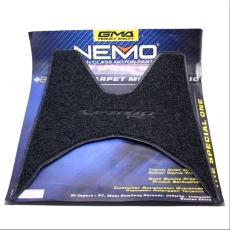 NEMO Karpet Sepiral / pijakan kaki Nemo untuk motor Lexi, Gear 125, Stylo 160,Grand Filano, Beat Fi,