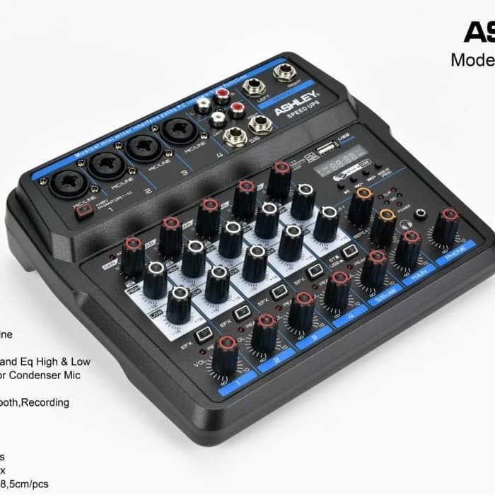 Mixer 6 Channel Ashley Speedup6 Baru