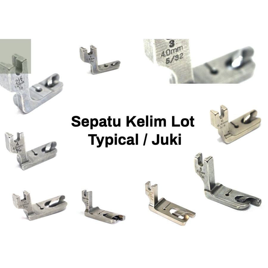 Mesin Jahit Industrial Highspeed Typical Juki Jarum 1 Sepatu Lot Lilit Kelim