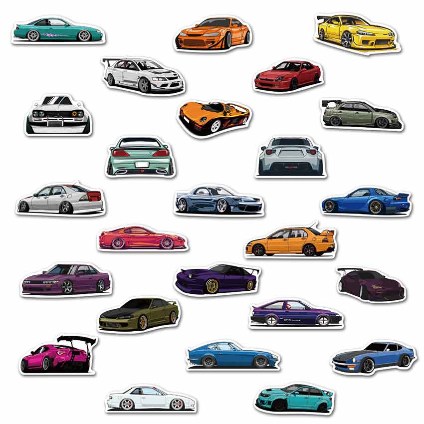 100 Pcs Stiker Mobil / Hiking / Camping / Travel Petualangan Diy Stiker Graffiti Skateboard Tahan