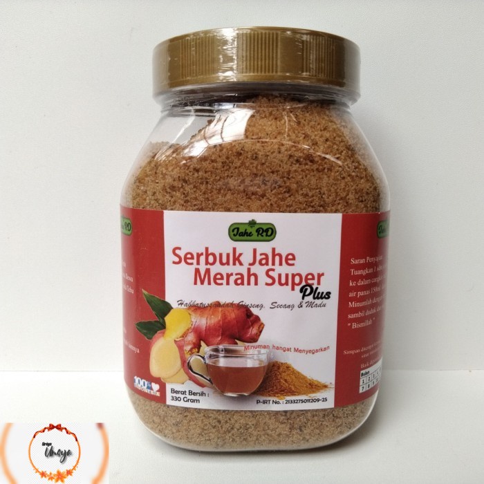 

Serbuk Jahe Merah RD Super Plus 330 Gram