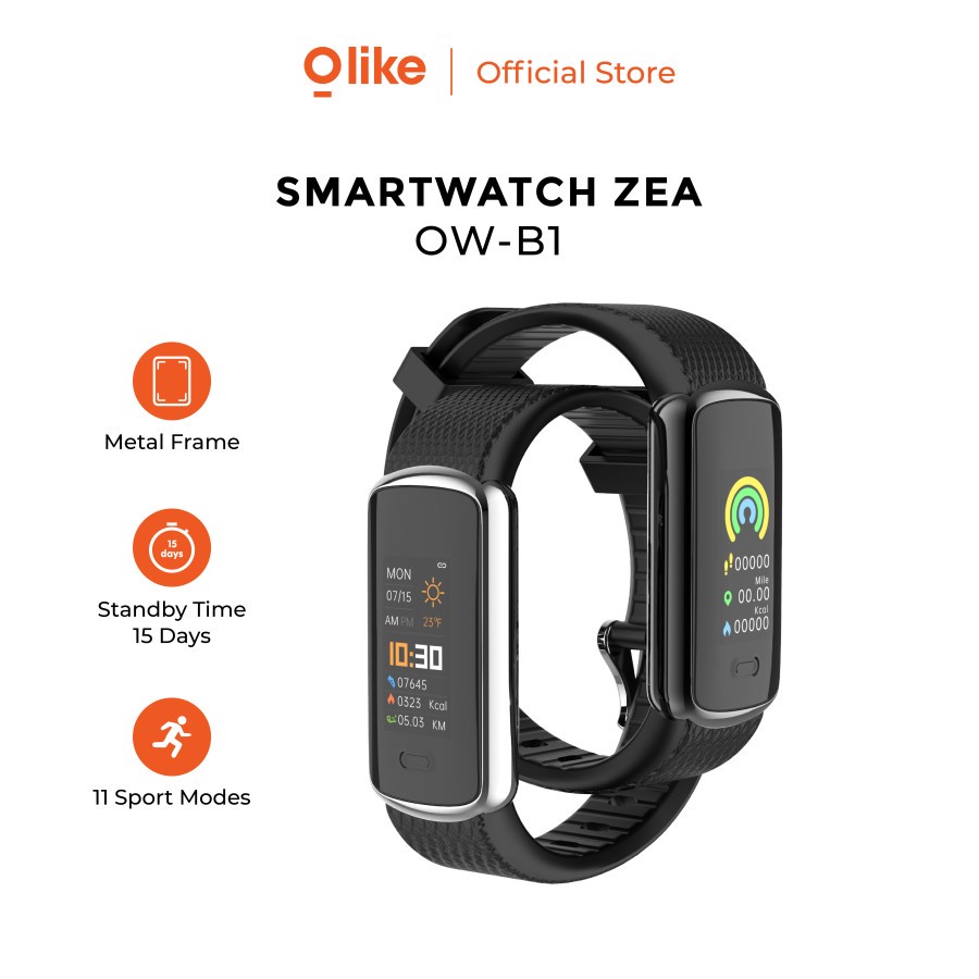 SMARTBAND Olike OW-B1 ZEA Metal Frame Health Monitoring OASE - ORIGINAL