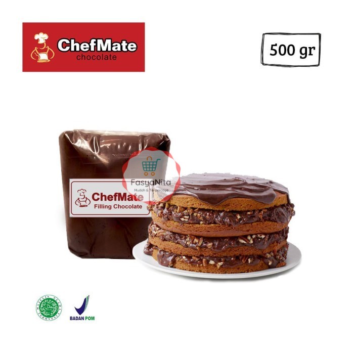 

Chefmate coklat filling 500gr - FasyAnita Mart Denpasar