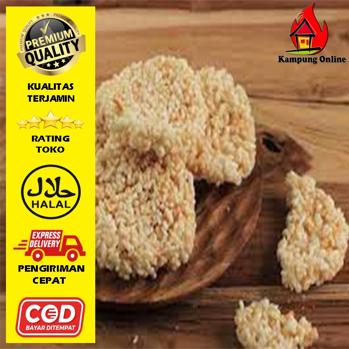 

Rengginang / Rangginang / Raginang Terasi 500 gram khas kuningan KAMPUNG ONLINE SUBANG