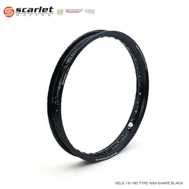 SCARLET RACING - Velg Pelek Rim Alloy Ring 18 160