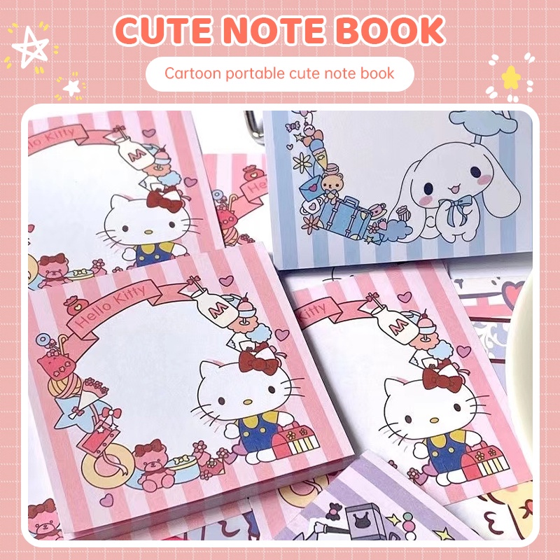 

Ready✨ Catatan Tempel Sanrio Lucu Siswa Gaya Manis Catatan Tempel Dekoratif