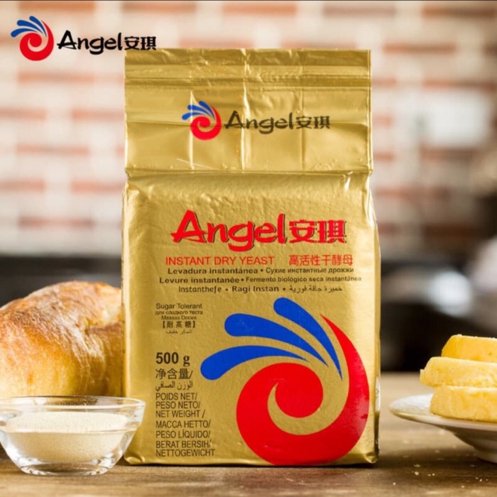 

Promo Termurah [ Best Seller ] Angel Gold Instant Dry Yeast Ragi Instan 500 gr Halal MUI