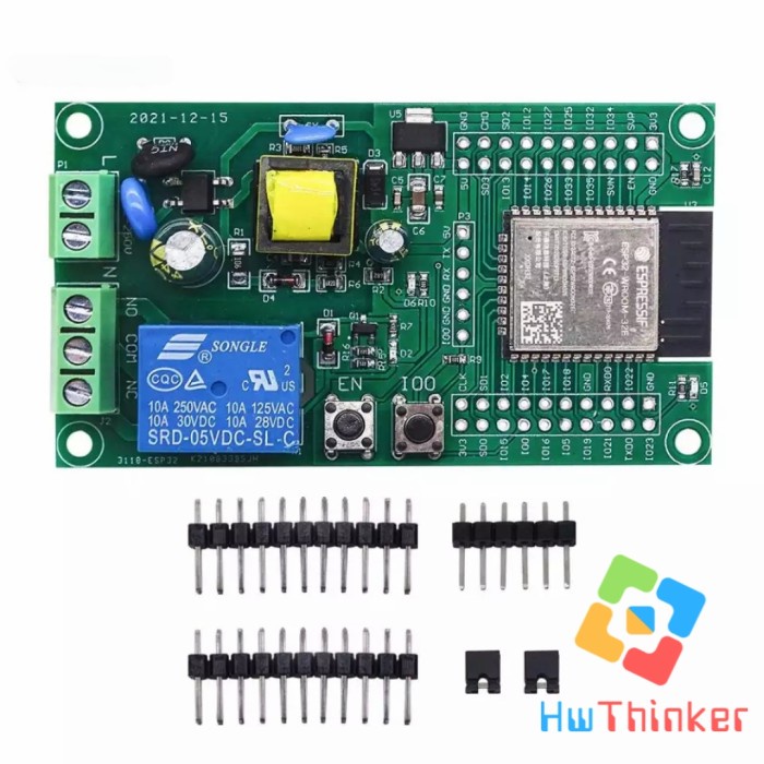 Modul Relay WIFI ESP32 Bluetooth ESP32-WROOM AC Power 3S